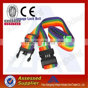 Nylon Straps With Buckle 3 Digital Combination Lock Strap thumbnail-1