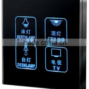 Orbita Touch Screen Type Wall Switch for Hotel Room System thumbnail-1
