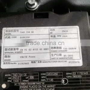Volvo 200KW Diesel Generator Set Price thumbnail-4