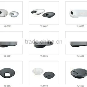 Plastic Office Desk Cable Grommet thumbnail-3