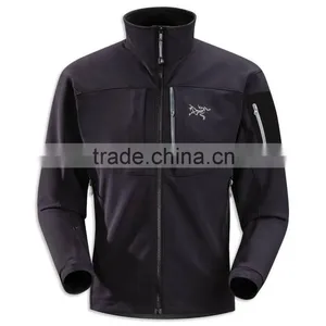 Mens Color Contrasted Good Designed Printed 3 Layers Bonded Waterproof Softshell Jacket thumbnail-2