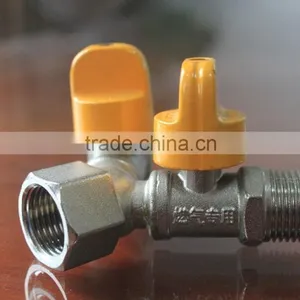 China Supply Brass 3 Way Gas Ball Valve Brass thumbnail-2
