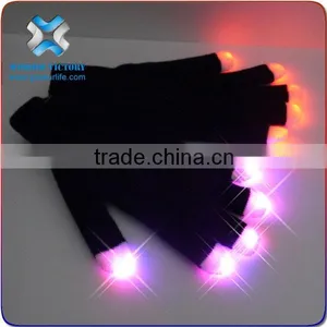 2016 Christmas Hot Party Light Up Gloves/Adult Custom Logo Led Gloves,light Gloves Led thumbnail-5