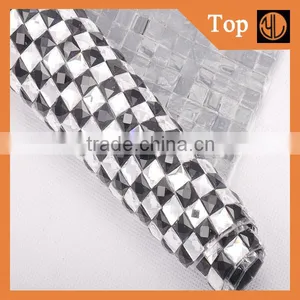 Colorful Rhinestone Sticker Sheets Hot Fix Rhinestone Mesh thumbnail-4