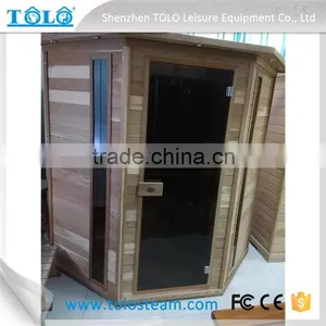 Outdoor Sauna Room Portable Fir Sauna Economic Sauna Heater thumbnail-4