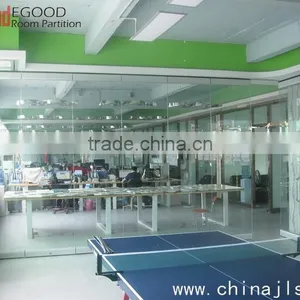 Office Full Height Glass Wall Partition thumbnail-1