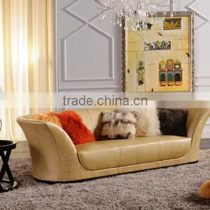 JS01-24 Four Seats Sofa in Real Leather in Living Room From JL&C Luxury Home Furniture New Design (China Supplier) thumbnail-4