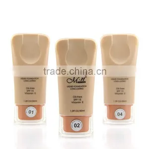 Menow Foundation 30ML SPF 15 With VE Natural Smooth Face Makeup BB Cream Waterproof Concealer Base Makeup thumbnail-3