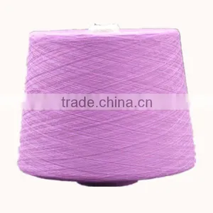 Dope Dyed Polyester Colored Ring Spun Yarn for Knitting thumbnail-1