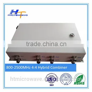 Newest 800-2500MHz 4 in 4 Out 4:4 Hybrid Combiner IP65 Outdoor Use N Female thumbnail-1
