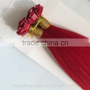 100 Keratin Tip Human Hair Extension Flat Tip Hair Extensions Dropship thumbnail-5