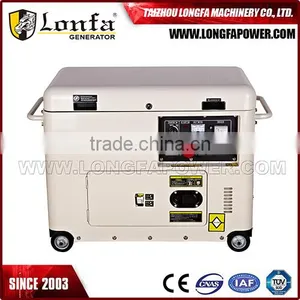 8KVA Silent Diesel Generator 3-Phase 50Hz 220V 380V Moveable Diesel Power Generator thumbnail-1