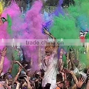 Non-explosive Holi Color Powder Starch Non-toxic Running Powder Pure Natural Holi Color Powder thumbnail-1