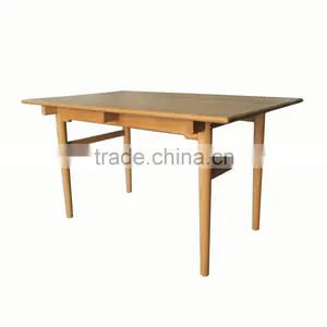 T015 Big Wooden Dining Table thumbnail-3
