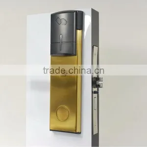 Factory Wholesale Rfid Security Electric Handle Safe Digital Hotel Keyless Smart Card Door Lock thumbnail-2