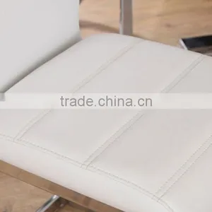DC-2512 Perth White Leather Dining Chair thumbnail-4