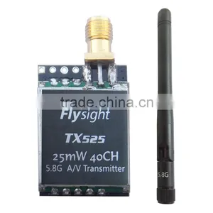 Popular High Quality Flysight 25mW 5.8ghz 40CH Audio and Video Transmitter thumbnail-2