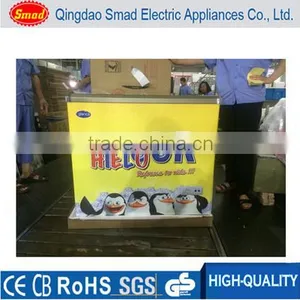 Glass Door Freezer Ice Cream, Ice Cream Display Freezer, Ice Cream Chest Freezer thumbnail-5