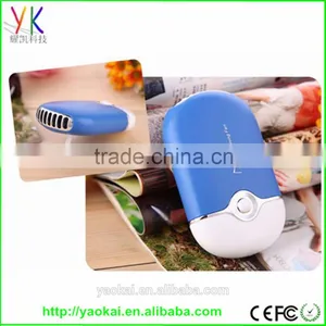 Environmental USB Fan Ventilador Portatil Rechargeable Holder Air Conditioner Abanicos Mini Fan for Laptop 400MA 5V ABS thumbnail-6