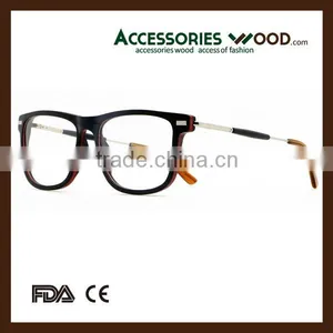 Wood Optical Reading Glasses Frame With Resin Lenses From China Factory thumbnail-2