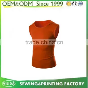 New 100% Polyester Mesh Fiber Tank Top Custom Men Gym Singlet Zipper Up Tank Top OEM thumbnail-5