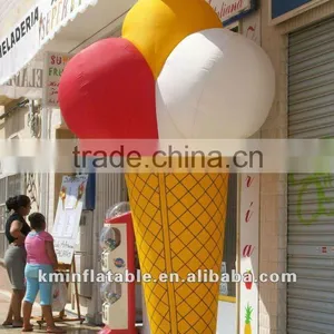 Inflatable Ice Cream Cone Three Balls thumbnail-1