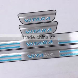 For Suzuki Grand Vitara Accessories 2016 2017 ABS Chrome Door Scuff Sill Plate 4pcs thumbnail-2
