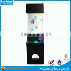 LED Light Marble Mini Aquarium Water Dancing Subwoofer Speaker With Usb Charger(F-1218M) thumbnail-1
