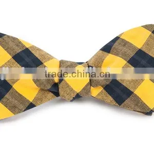 2016 Hot High Quality Best Cool Plaid Pattern Cotton Bow Tie for Boys thumbnail-2