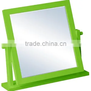 Wooden Framed Mirror thumbnail-1