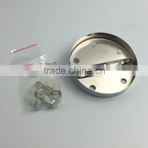 New Model Silver 1/3/5 Hole Ceiling Rose Light Fixture of Ceiling for Pendant Light thumbnail-5