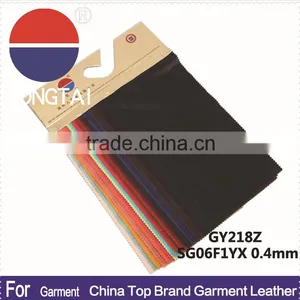 New Design Fashion Print Logo on pu Leather for Garment thumbnail-1
