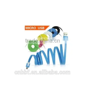 1M 2M 3M Flat Micro USB Data Sync Cable Charger for Samsung Galaxy for HTC for SONY LG thumbnail-1