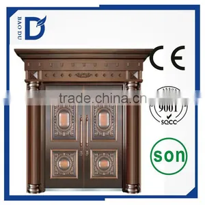 Security Steel Doors Non-standard Steel Security Doors With Transom thumbnail-4