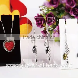 L-shape Acrylic Earring and Necklace Display Wholesale thumbnail-1