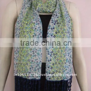 100%viscose Fashionable Ladies Scarf/scarves thumbnail-1