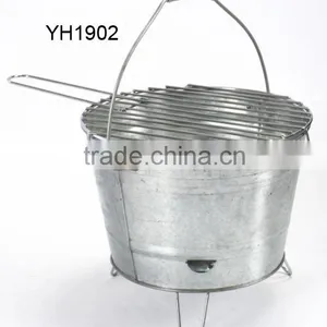10 Inch Powder Coated Finishing Barrel Bbq Grill thumbnail-1