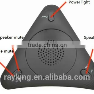 2016 USB Audio Microphone , Noise Cancelling Video Conference Omni-directional Microphone thumbnail-1