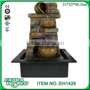Multi-tier Pots Water Fountain thumbnail-3