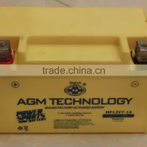 MOTORCYCLE BATTERY YTX7L-BS 12V7AH thumbnail-1