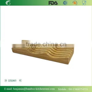 DX003/XingYuan Bamboo in Drawer Knife Block , Knife Organizer thumbnail-1