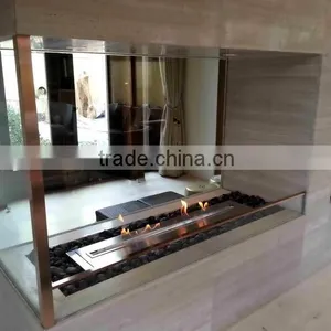 Smart Remote Control Ethanol Fireplace for Sale thumbnail-1