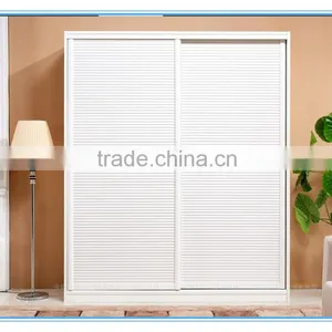 Eco-friendly Two Doors Wooden Wardrobe With High Quality thumbnail-2