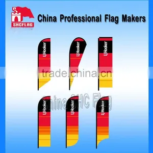 Colorful Marketing Campaign Feather/Beach Flags thumbnail-1