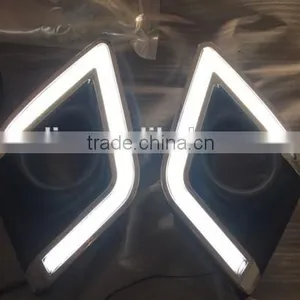 Hilux Revo Accessories LED Daytime Running Light Led Fog Lamp for Toyota Hilux Revo 2016 thumbnail-2