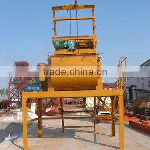 Fully Automatic Small Scale Concrete Mixer Machine JS500 thumbnail-1