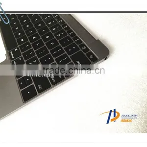 Wholesale Original Gray Topcase With US Layout Keyboard for MacBook 12" A1534 Palmrest thumbnail-2