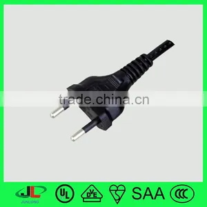 10A 250V Italy ac Power Cable 3 Round Pin Plug , IEC Female Power Cable for Computer thumbnail-4