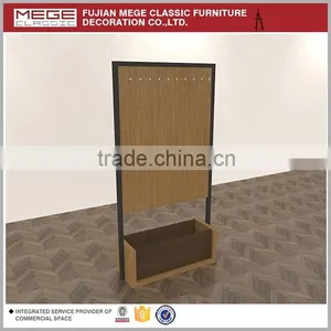 Custom Made Leather Belt Rack Display With Hanging Hooks thumbnail-3