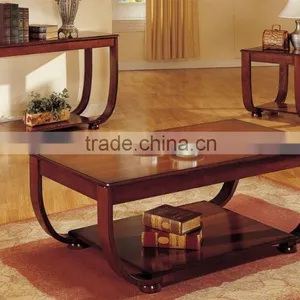 Modern MDF Top Coffee Table Wooden Furniture Used for Hobby Lobby thumbnail-1